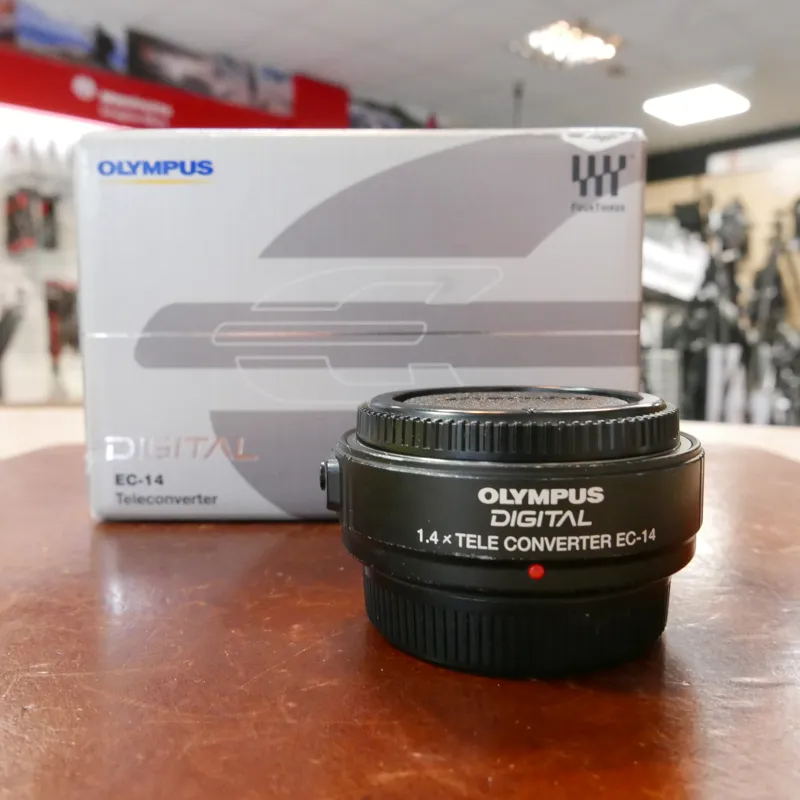 Used Olympus EC-14 1.4X Converter - Four Thirds - 1 YEAR GTEE