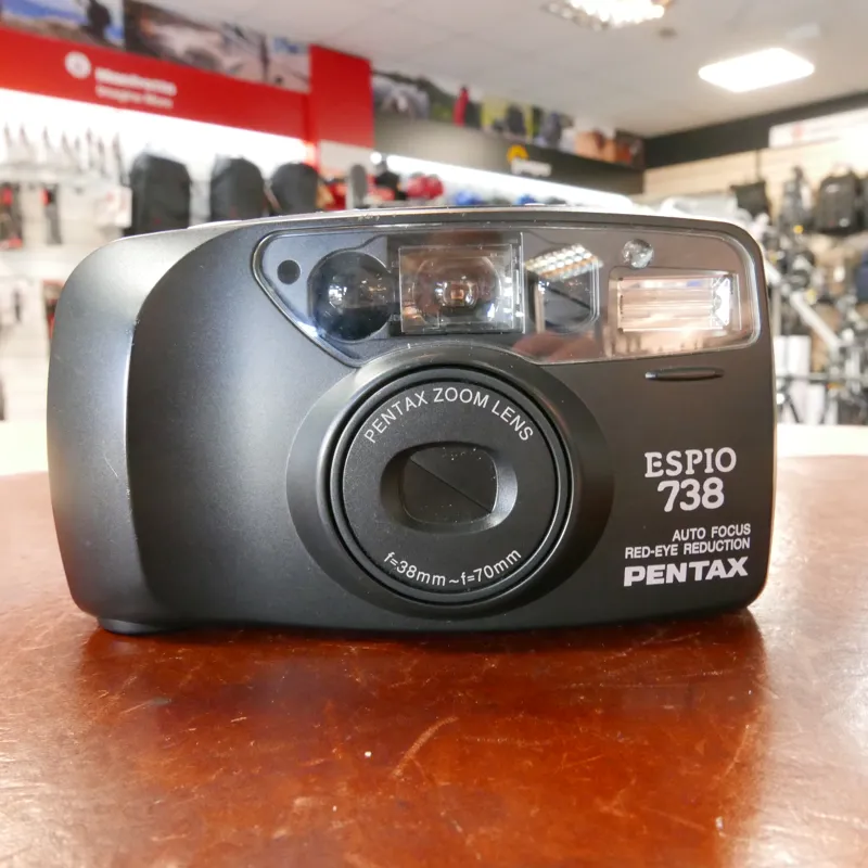 Used Pentax Espio 738 Film Compact - 1 YEAR GTEE