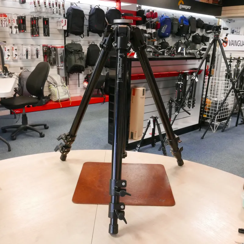 Used Manfrotto 144B Tripod Legs - Black - 1 Year GTEE