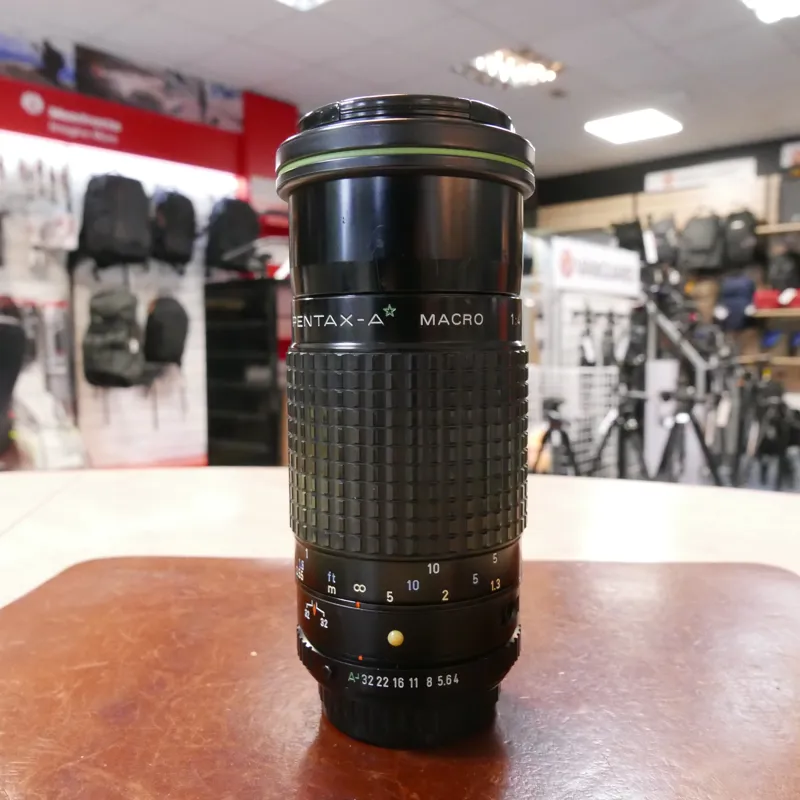 Used Pentax A 200mm f4 Macro Green Star - Rare - 1 Year GTEE