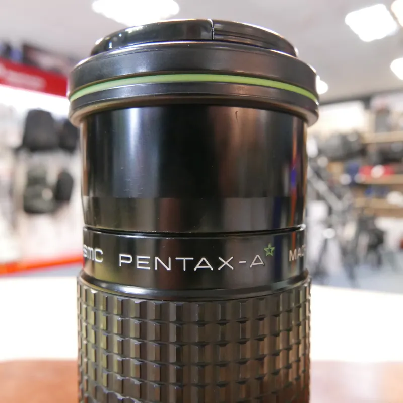 Used Pentax A 200mm f4 Macro Green Star - Rare - 1 Year GTEE-2