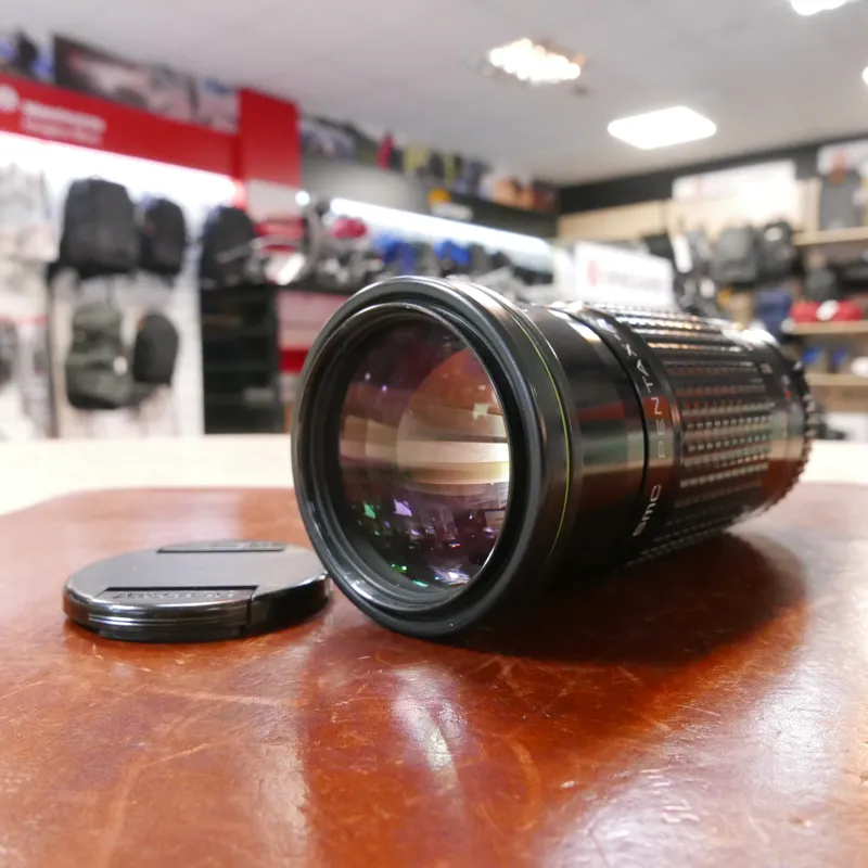Used Pentax A 200mm f4 Macro Green Star - Rare - 1 Year GTEE-3