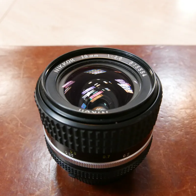 Nikon 28mm f2.8 - Nikkor - AIS - 1 YEAR GTEE-1