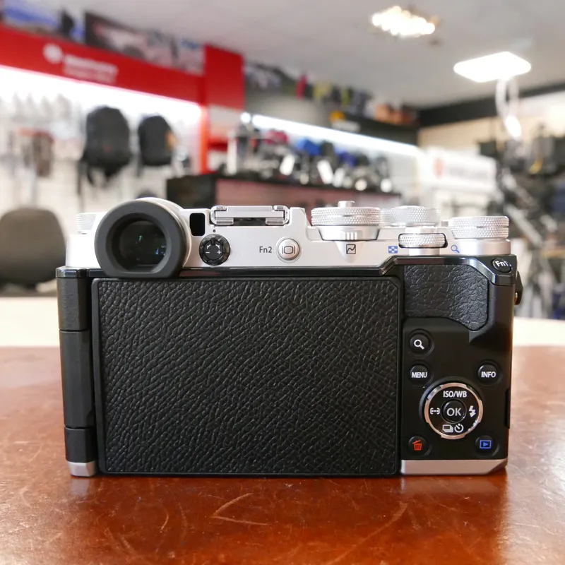 Used Olympus Pen F Silver + 17mm f1.8 - 65 Actuations - 12 Months Warranty-2