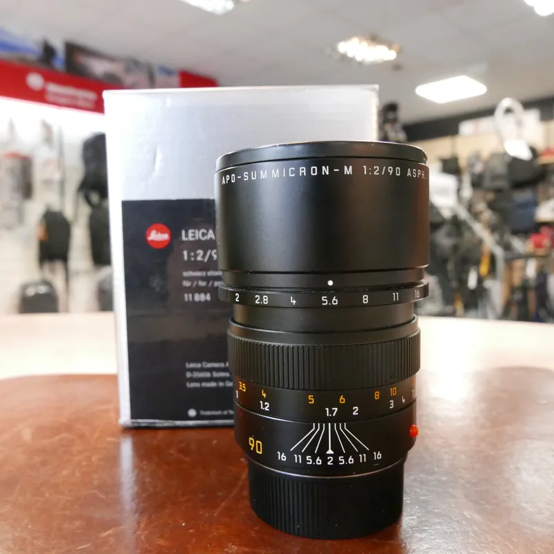 Used Leica Summicron M 90mm f2 ASPH - 11689 - 12 Months Warranty