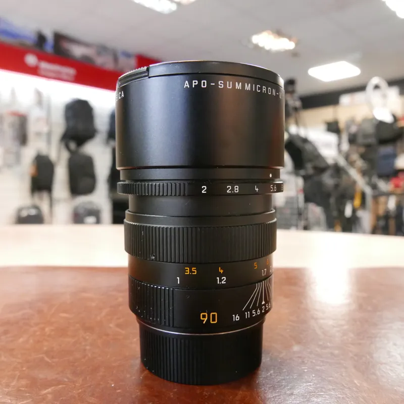 Used Leica Summicron M 90mm f2 ASPH - 11689 - 12 Months Warranty-2