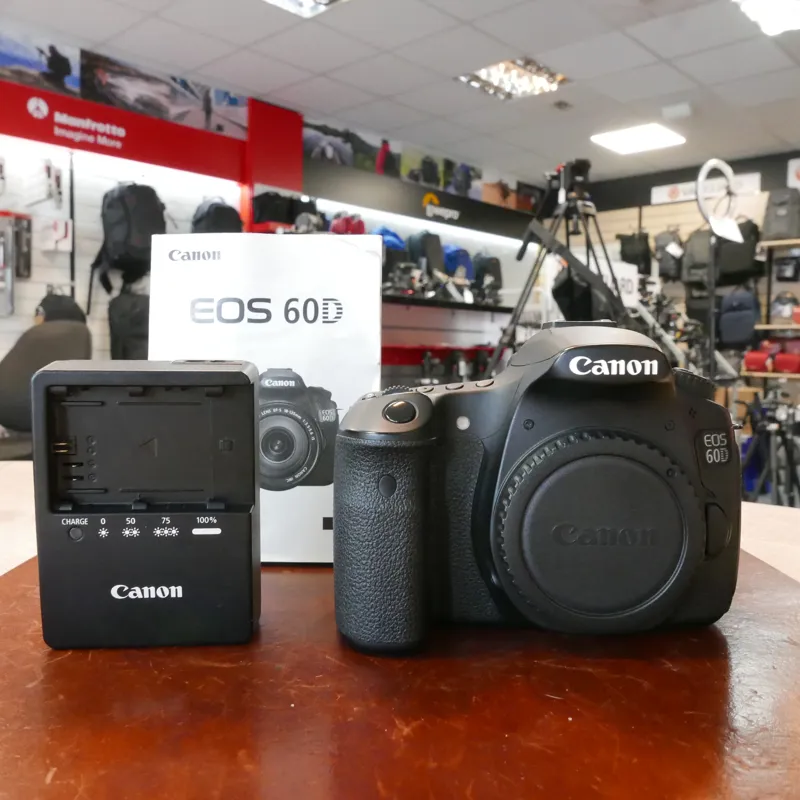 Used Canon EOS 60D Body - 8138 Actuations - 12 Months Warranty