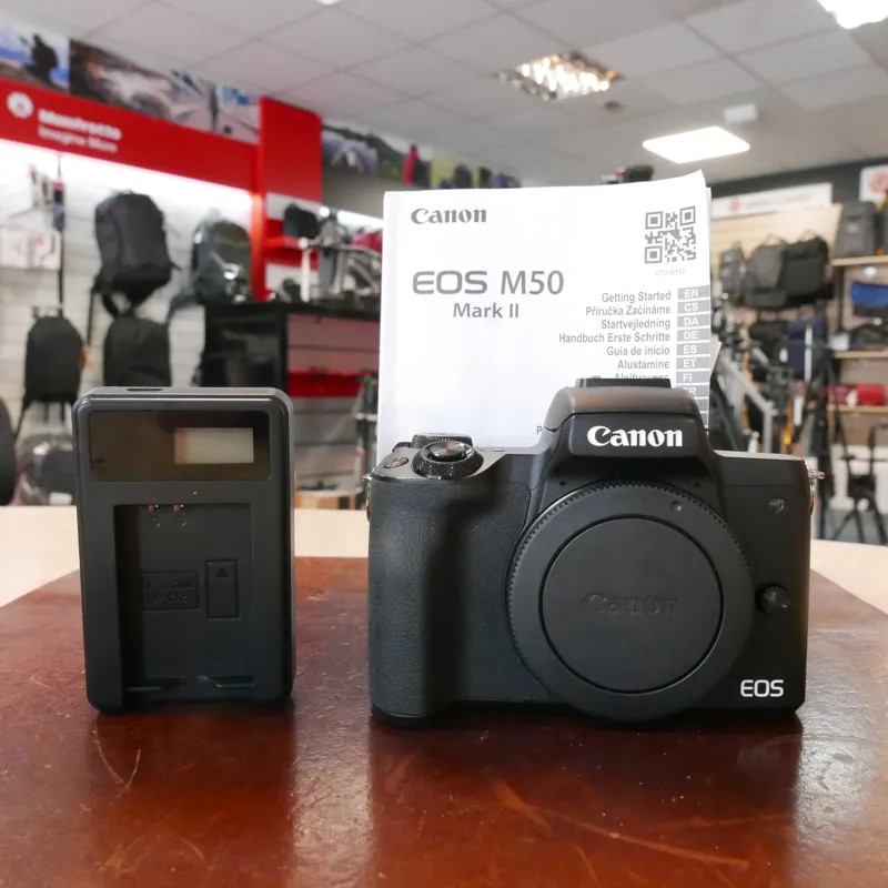 Used Canon EOS M50 Body Mk II - 12 Months Warranty