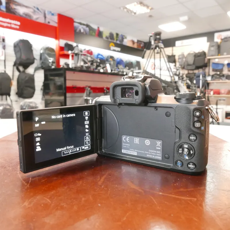 Used Canon EOS M50 Body Mk II - 12 Months Warranty-3