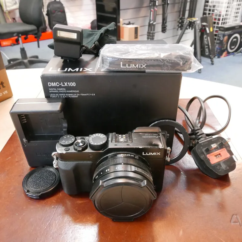 Used Panasonic Lumix DMC-LX100 Digital Compact - 1 YEAR GTEE
