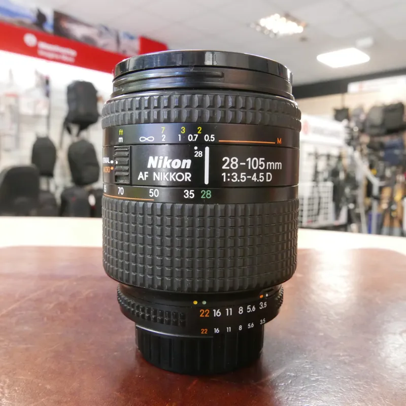 Used Nikon 28-105mm f3.5-4.5 AF-D - 12 Months Warranty-1