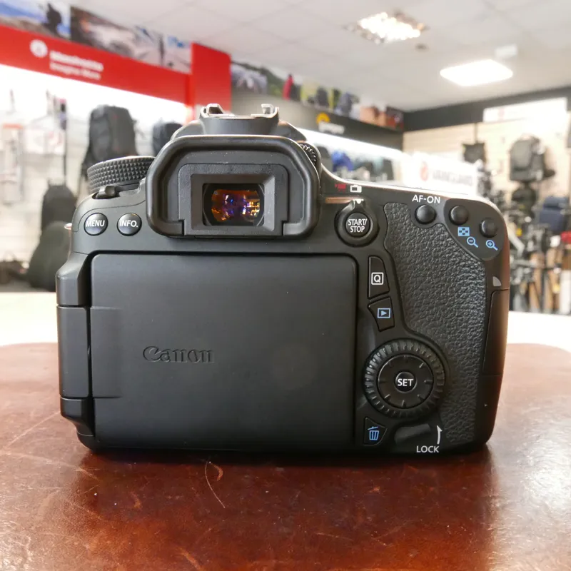 Used Canon EOS 70D Body - 7453 Actuations - 12 Months Warranty-2