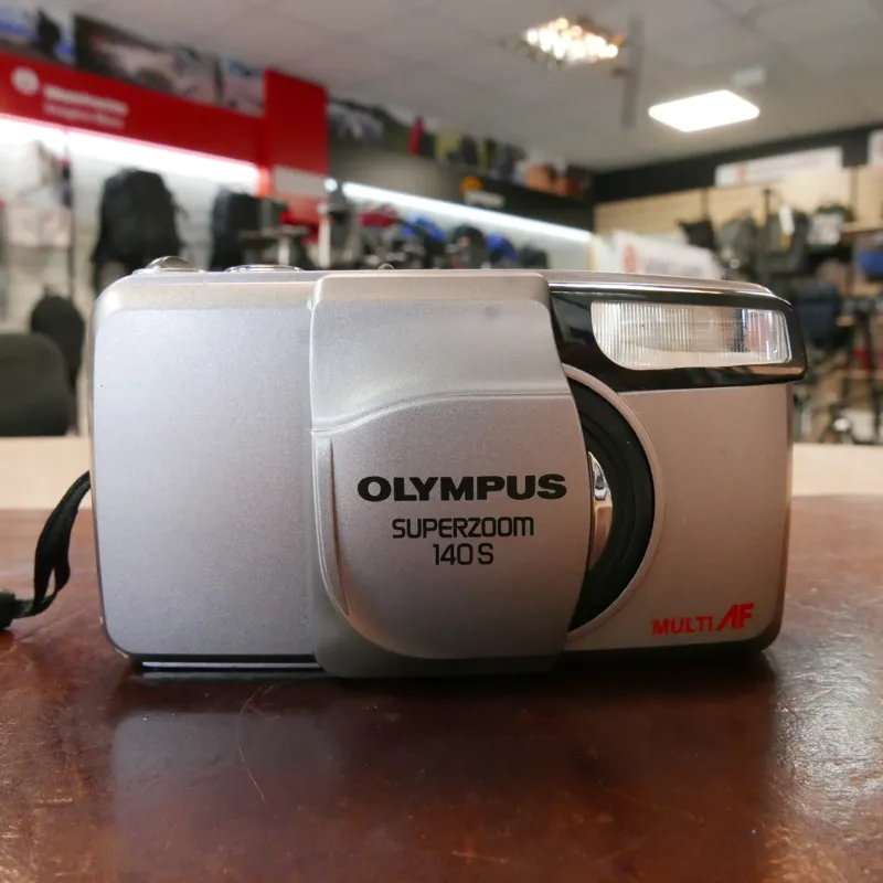 Used Olympus Superzoom 140s Film Compact 12 Months Warranty