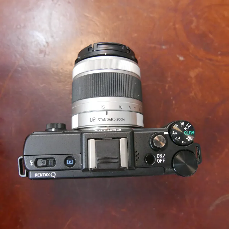 Used Pentax Q + 5-15mm 02 Zoom - 557 Actuations - 12 Months Warranty-3