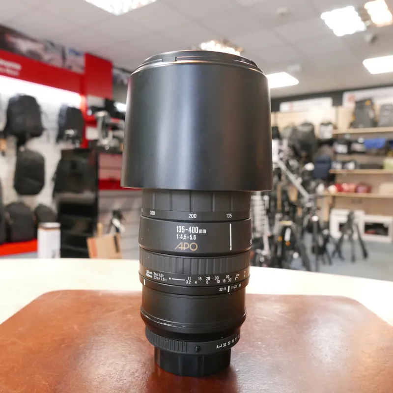 シグマ 135-400mm F4.5-5.6 APO DG ペンタックス用 ☆極上美品☆ シグマ SIGMA 135-400mm F4.5-5.6 APO 前後キャップ付