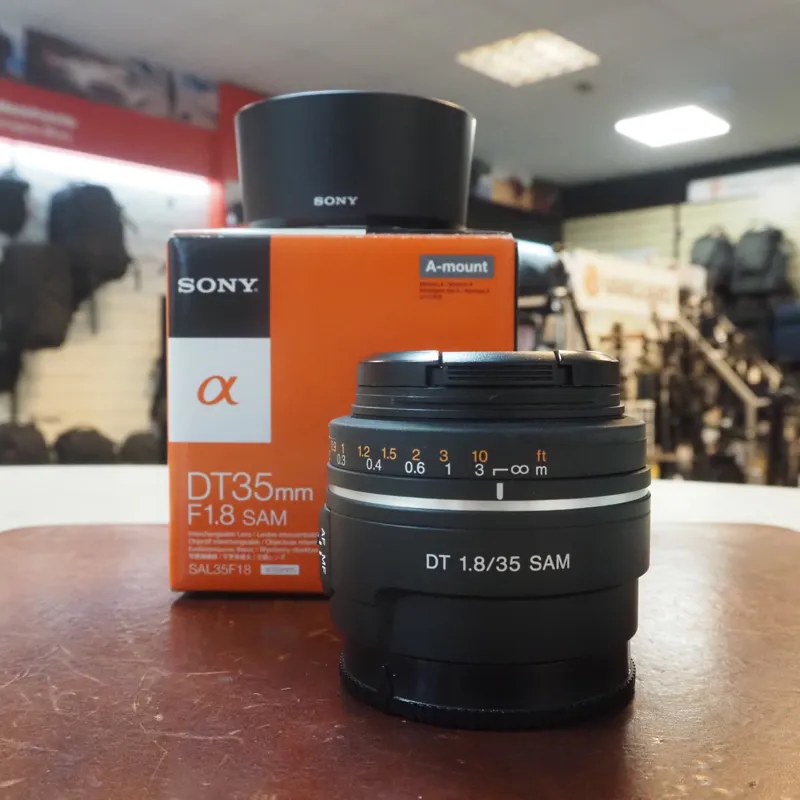 Used Sony DT 35mm f1.8 SAM - Sony A - 12 Months Warranty