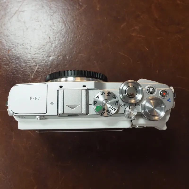 Used Olympus PEN E-P7 Body - White - 356 Actuations -  12 Months Warranty-4