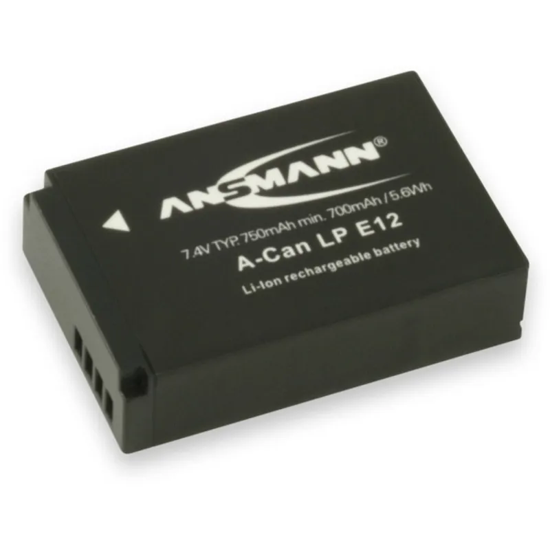 Ansmann Canon LP-E12 Lithium-Ion Camera Battery