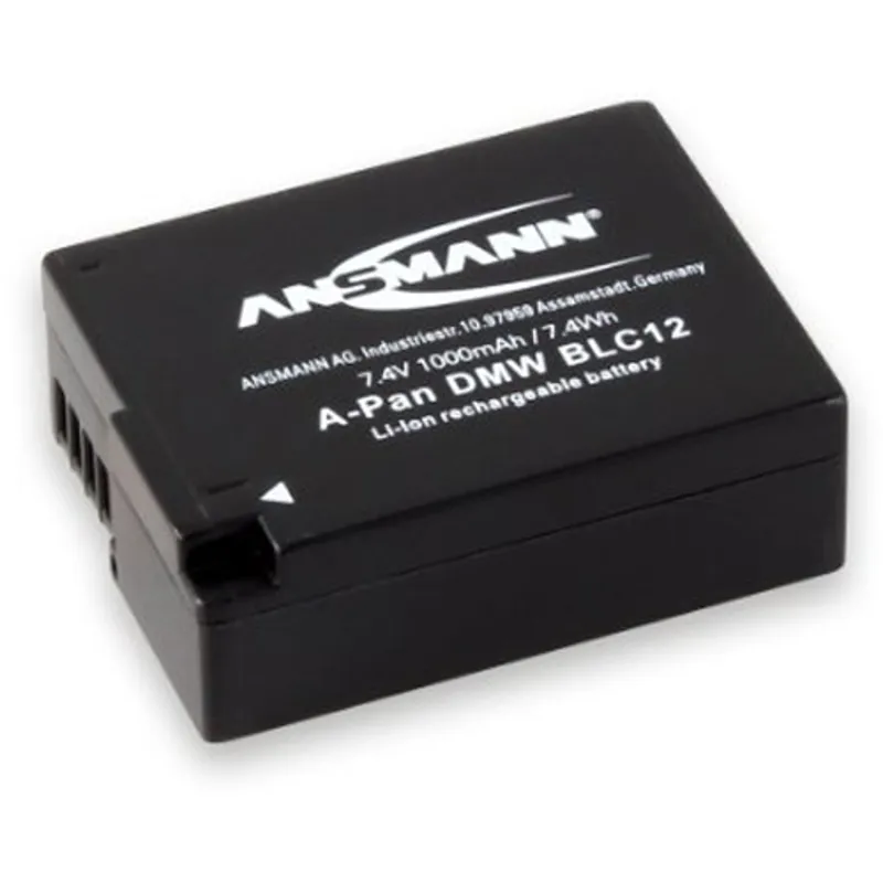 Ansmann Panasonic DMW BLC12 Lithium-Ion Camera Battery