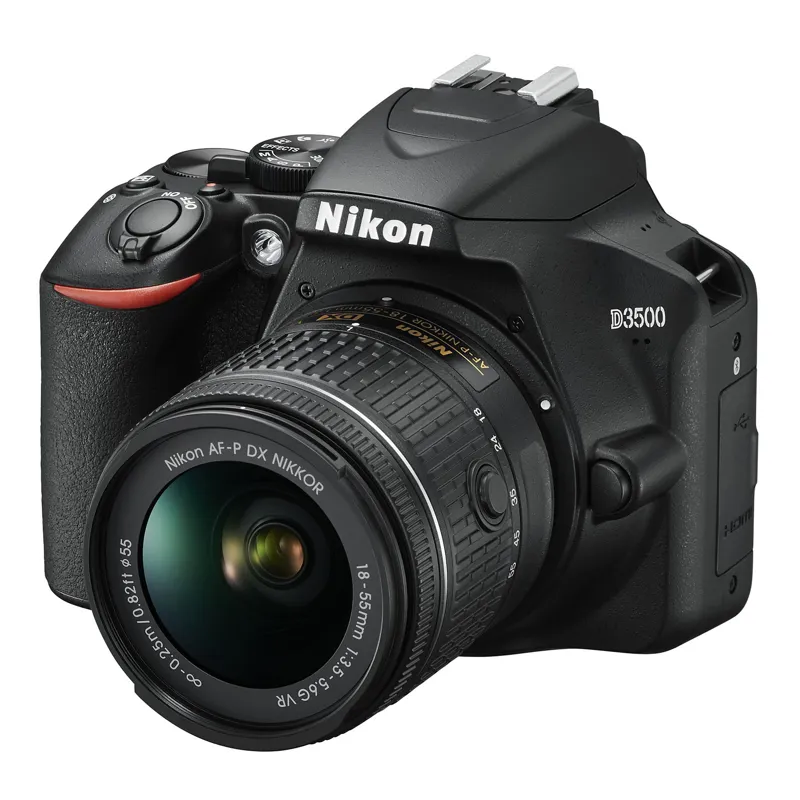 Nikon D3500 Camera and 18-55 AF-P VR Lens