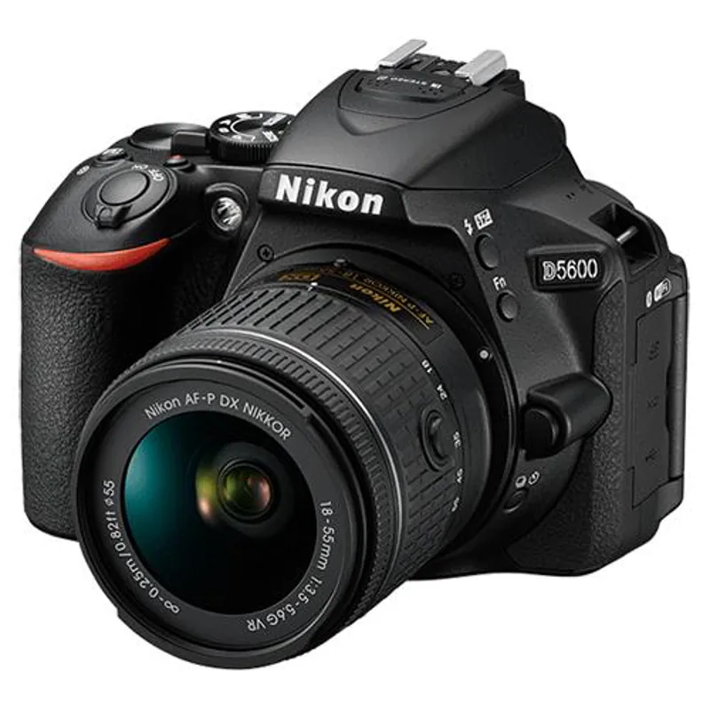 Nikon D5600 Camera and 18-55mm AF-P VR Lens