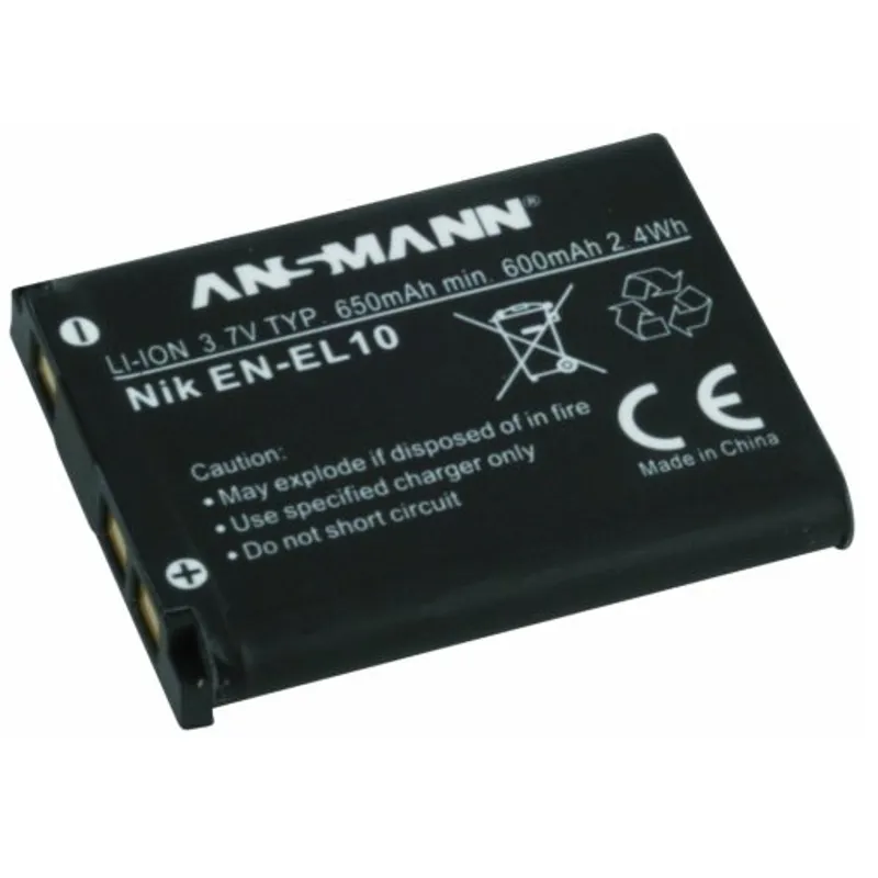 Ansmann Nikon EN-EL10 Lithium-Ion Camera Battery