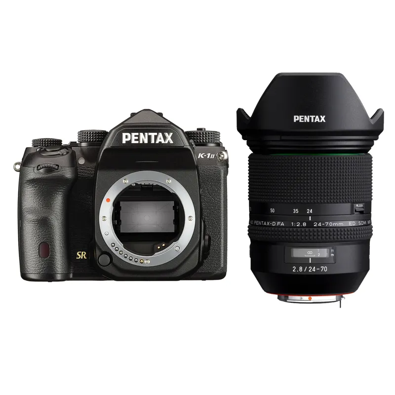 Pentax K-1 II Camera Body + HD D-FA 24-70mm F2.8 ED SDM WR