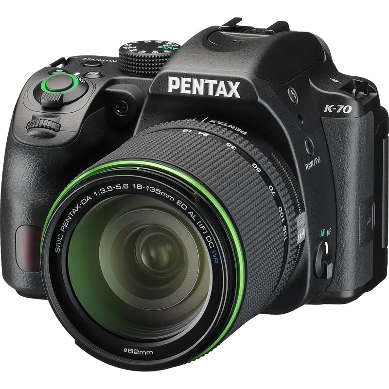 Pentax K-70 Camera with 18-135mm WR Lens