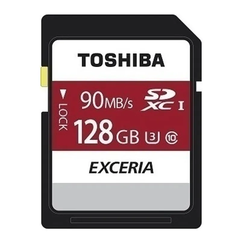 Toshiba Exceria N302 SDHC UHS-3 128GB SD Memory Card