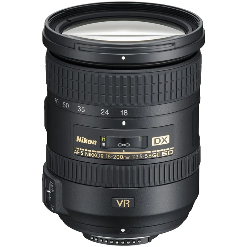 Nikon AF-S DX NIKKOR 18-200mm F3.5-5.6G ED VR II Lens