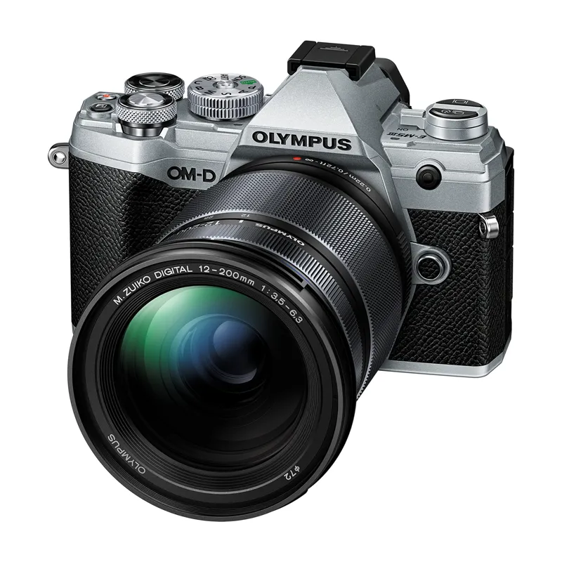 Olympus OM-D E-M5 Mark III in Silver with 12-200mm Lens 