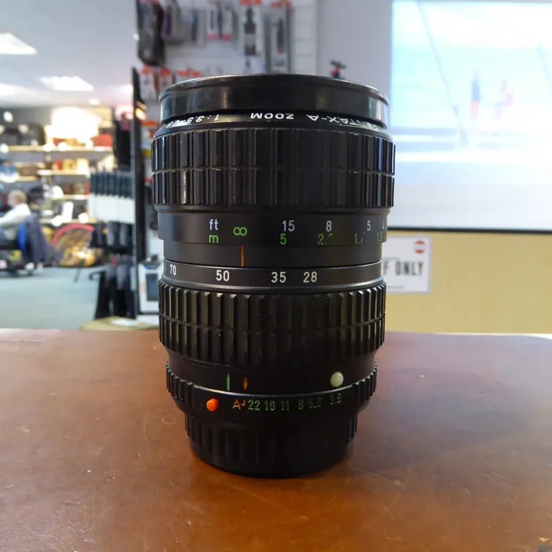 Used Pentax A 28-80mm f3.5-4.5 lens - 1 YEAR GTEE