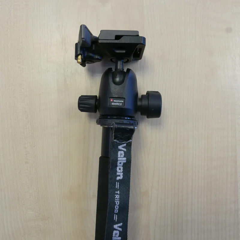 Used Velbon Geopod E54 + Manfrotto 494RC2 Head - 1 YEAR GTEE