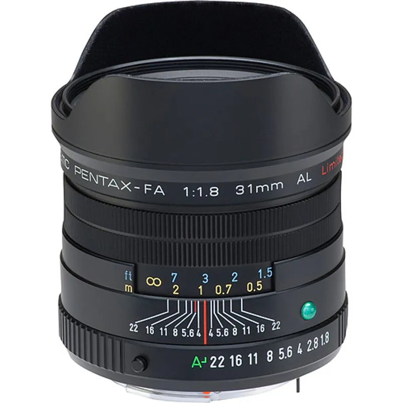 Pentax FA 31mm F1.8 AL Limited Lens in Black