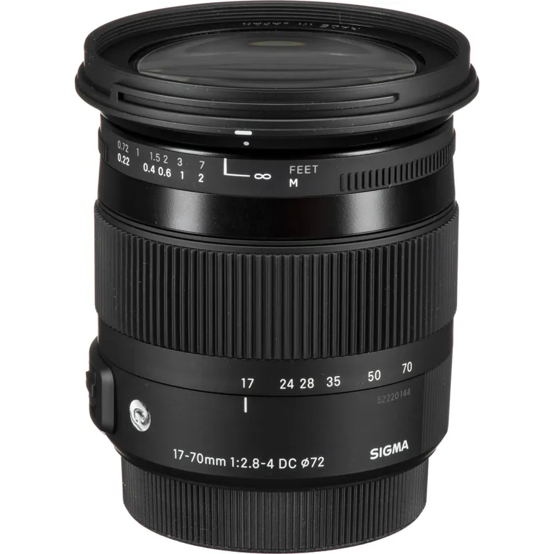 Sigma Second Stock 17-70mm F2.8-4 DC Macro OS HSM C Lens -  Canon Fit