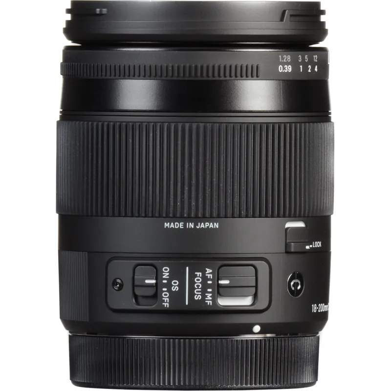 Sigma 18-200mm F3.5-6.3 DC Macro OS HSM CONTEMPORARY Lens - Canon Fit-2
