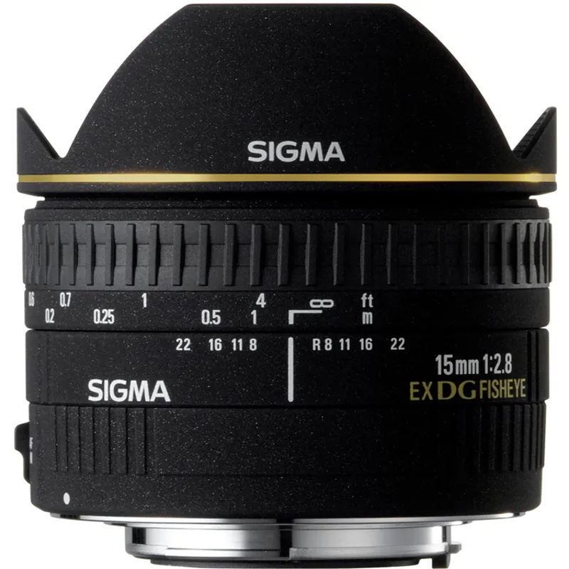 Sigma 15mm EX DG Fisheye Lens Canon Fit GRADE A