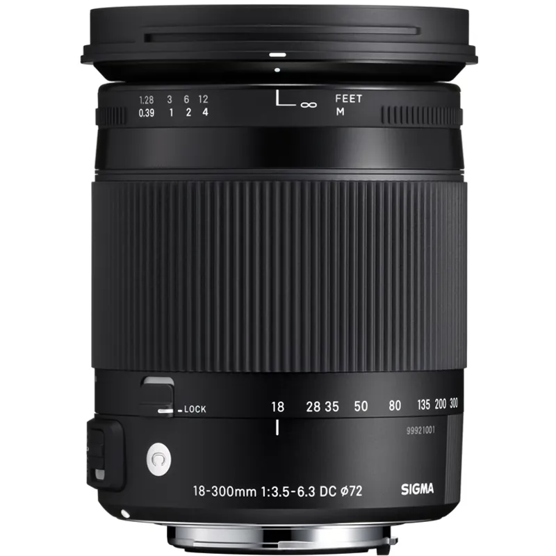 Sigma 18-300mm F3.5-6.3 DC Macro OS HSM CONTEMPORARY Lens - Canon Fit