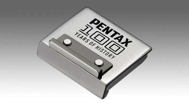 Pentax Limited Edition 100th Anniversary Hotshoe Cover