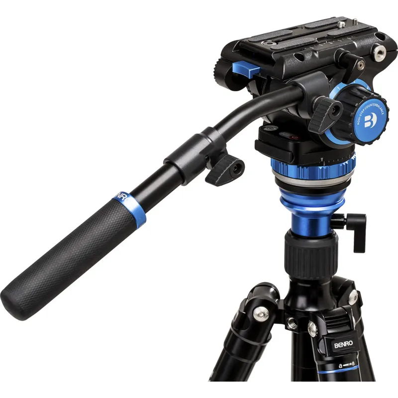 Ex-Display Unboxed Benro A373FBS6PRO Video Tripod with S6PRO Video Head-3
