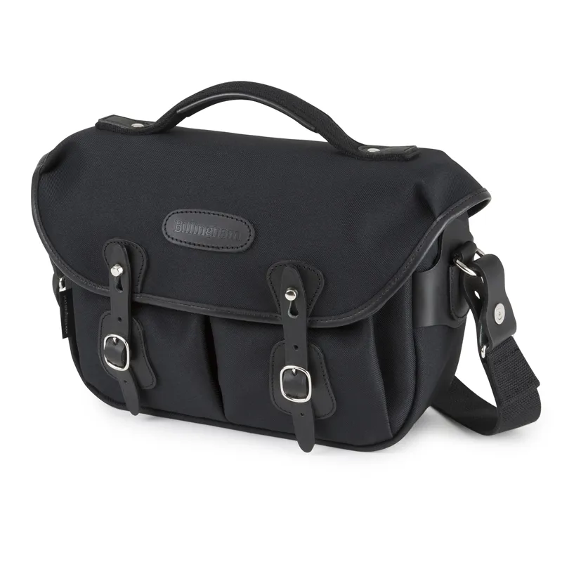 Billingham Hadley Small Pro Camera Bag in Black FibreNyte/Black Leather