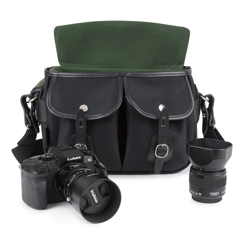 Billingham Hadley Small Pro Camera Bag in Black FibreNyte/Black Leather-4