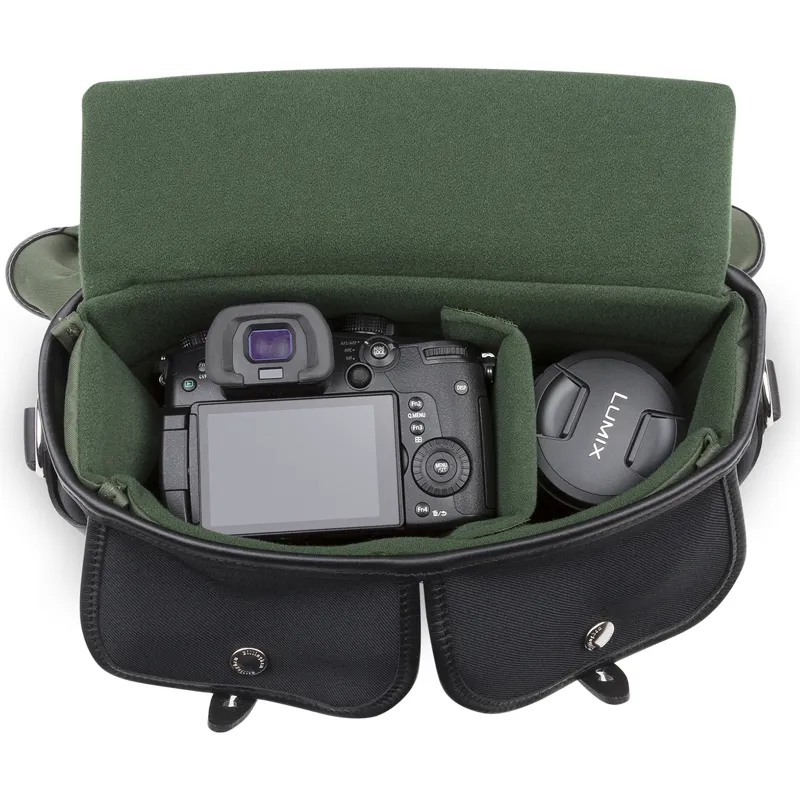 Billingham Hadley Small Pro Camera Bag in Black FibreNyte/Black Leather-3