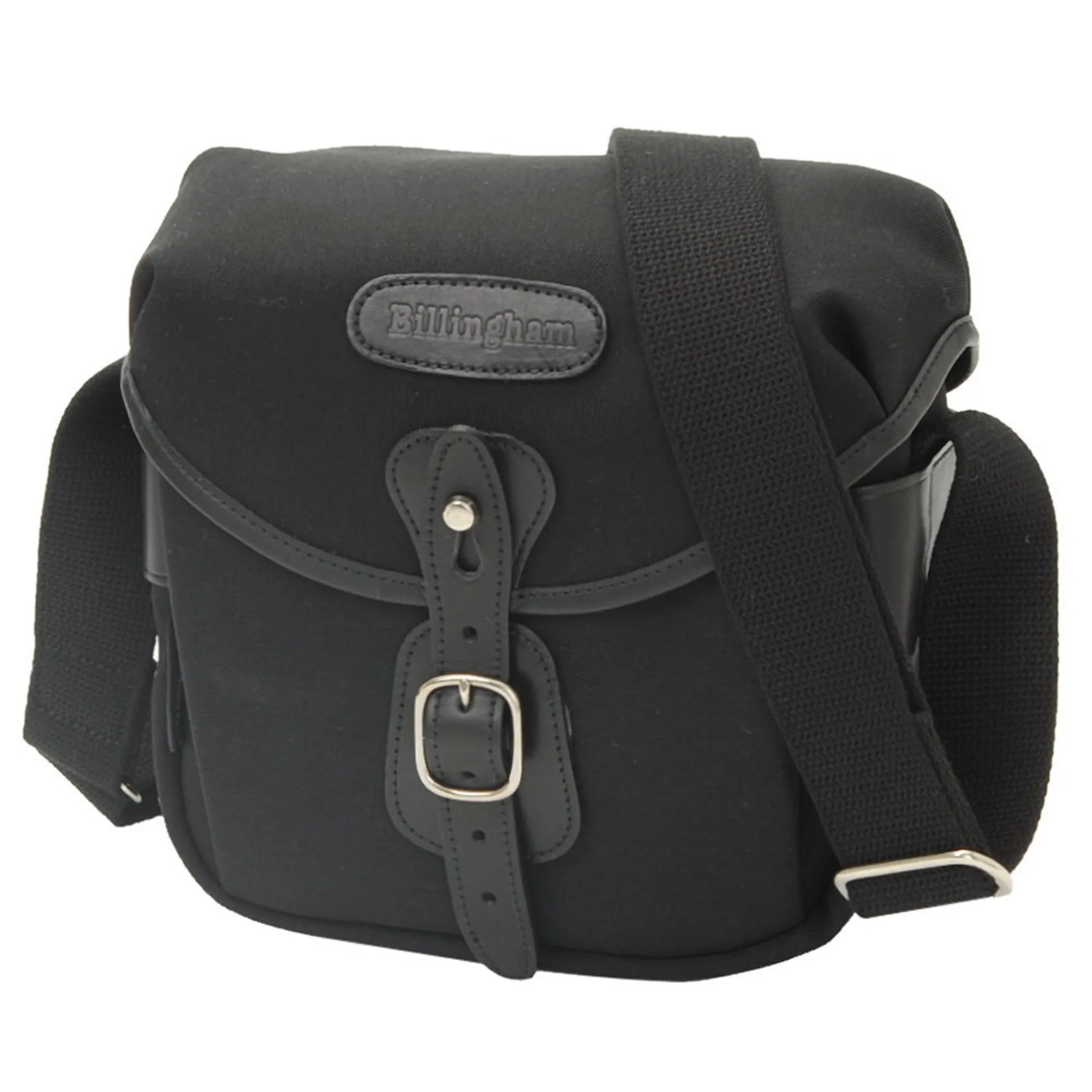Billingham Hadley Digital Black FibreNyte/Black Leather