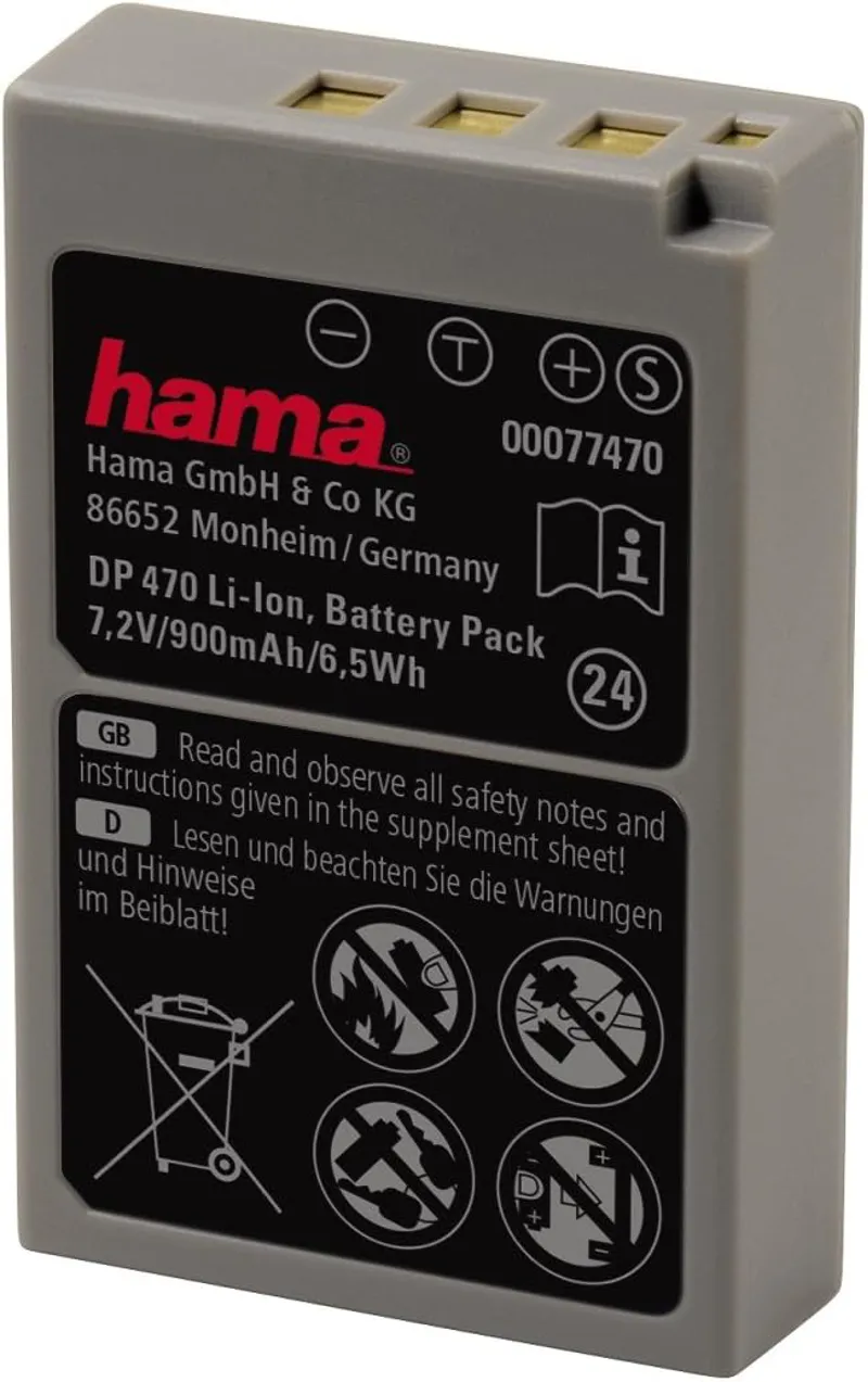 Hama BLS-5/50 Li-Ion Battery for Olympus