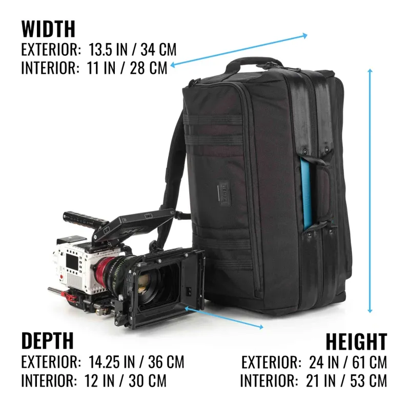 Ex-Display Tenba Cineluxe v2 Backpack 24 in Black-8