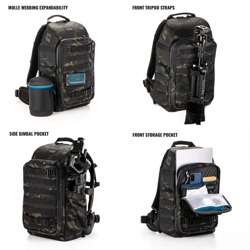 Ex-Display Tenba Axis v2 20L Backpack in MultiCam Black-7