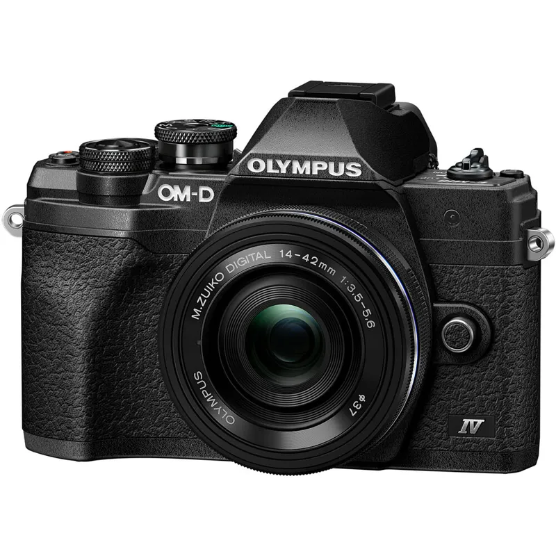 Olympus OM-D E-M10 Mark IV with 14-42mm EZ Lens in Black - CASHBACK AND FIVE YEARS WARRANTY!-1