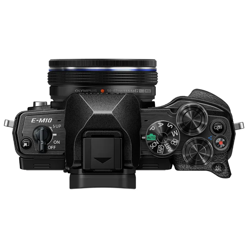 Olympus OM-D E-M10 Mark IV with 14-42mm EZ Lens in Black - CASHBACK AND FIVE YEARS WARRANTY!-3