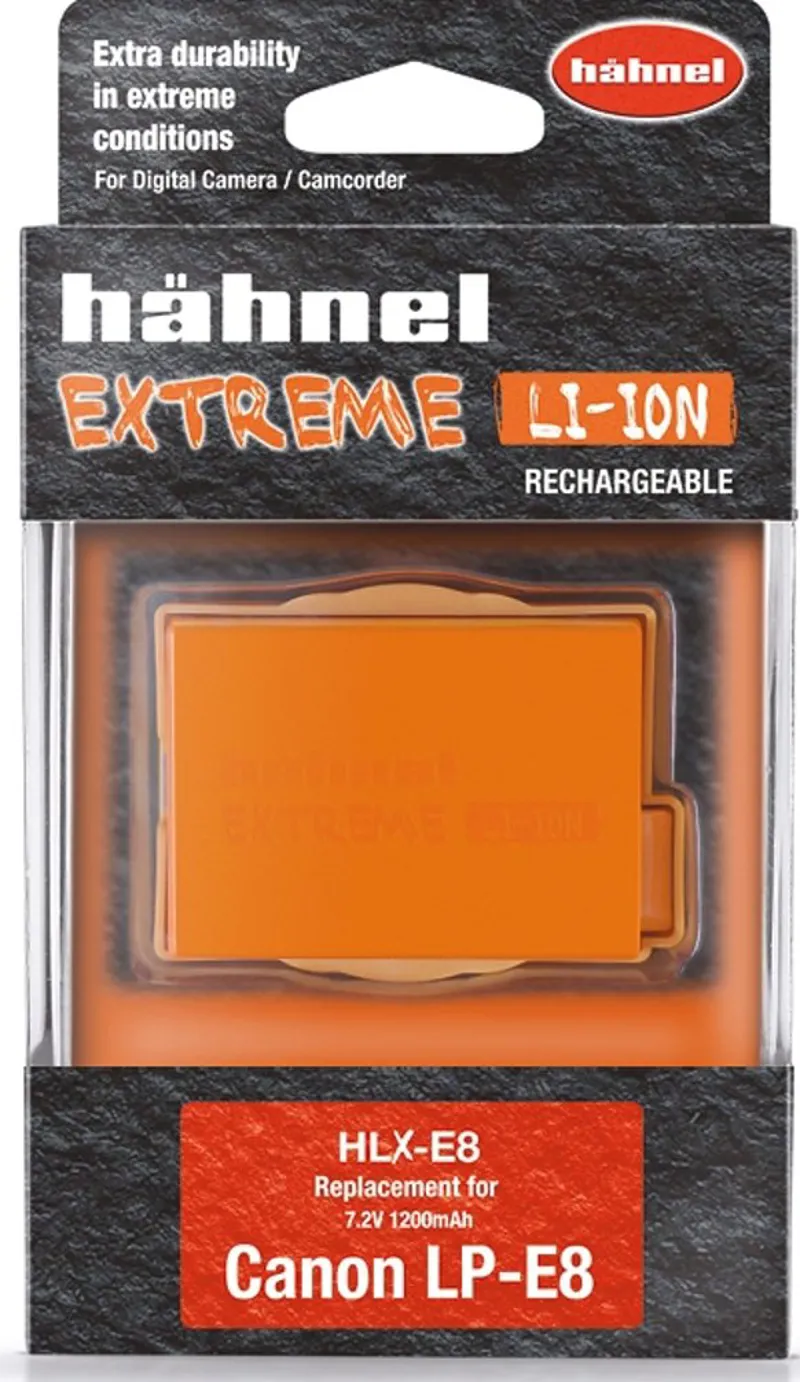 Hahnel Extreme HLX-E8 for Canon LP-E8 Lithium Ion Rechargeable Battery